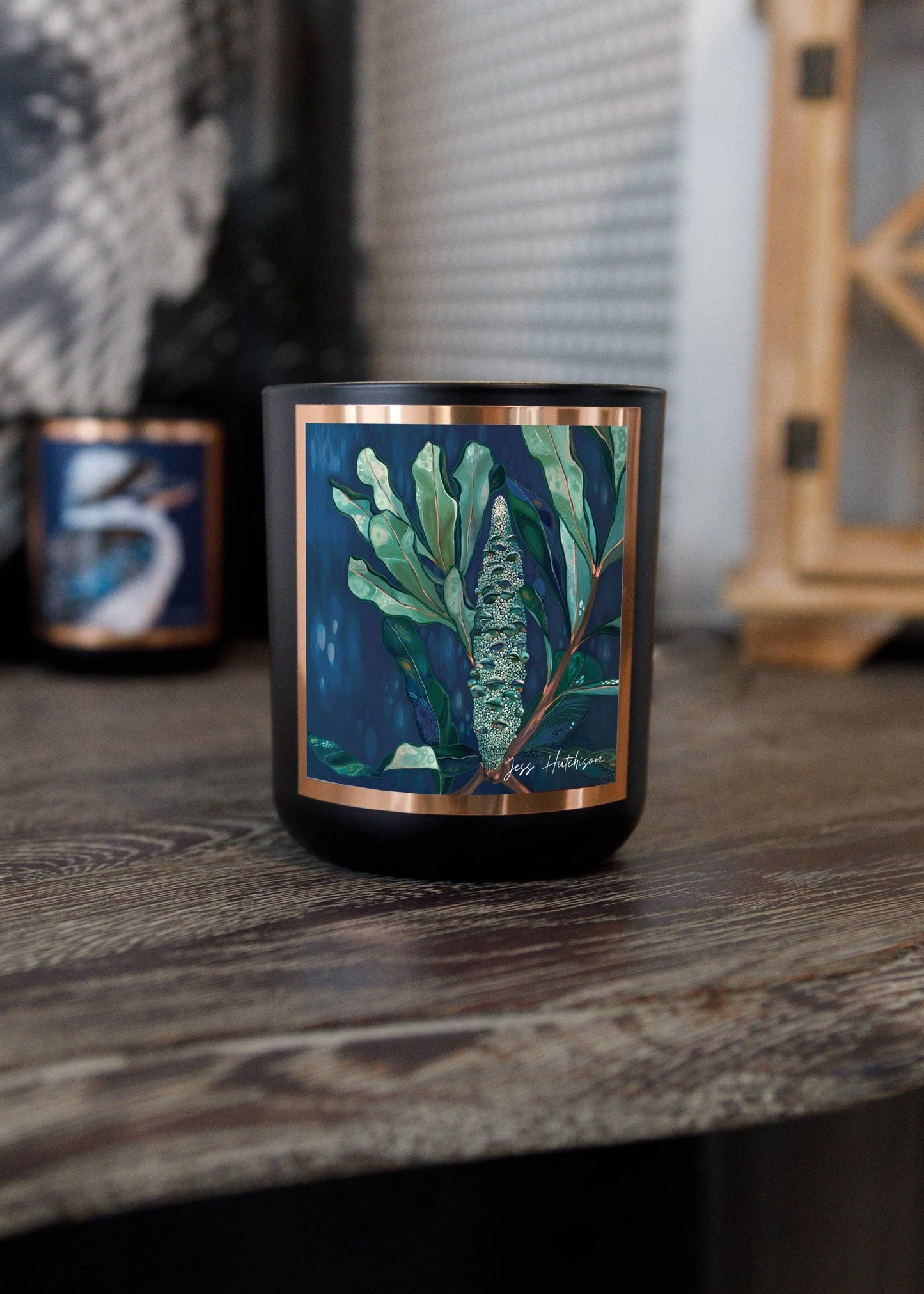Australian artist soy candle | Native Honeysuckle | 50+hrs