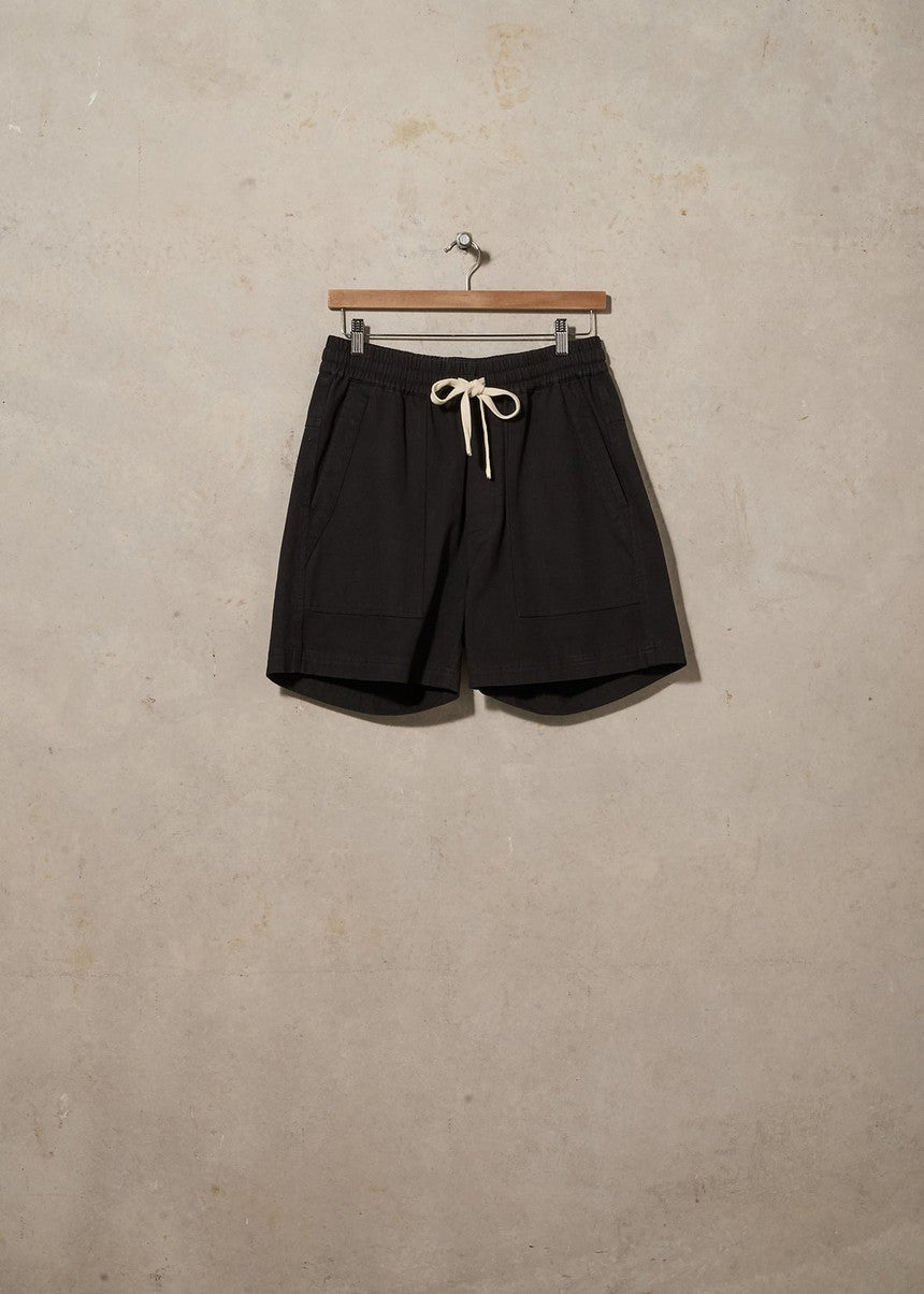 Twill Shorts - Black