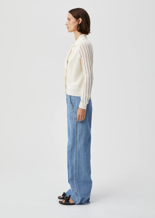 Byron Knit Cardigan - Milk