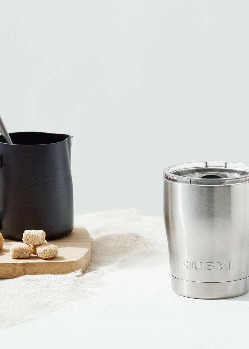 Huski Short Tumbler 2.0 - Brushed Stainless