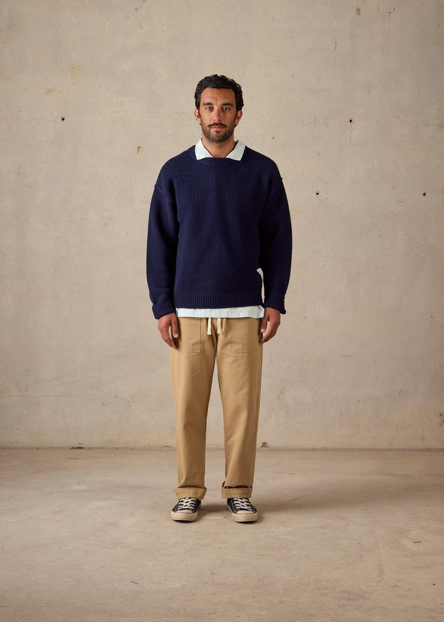 Twill Pants - Tan