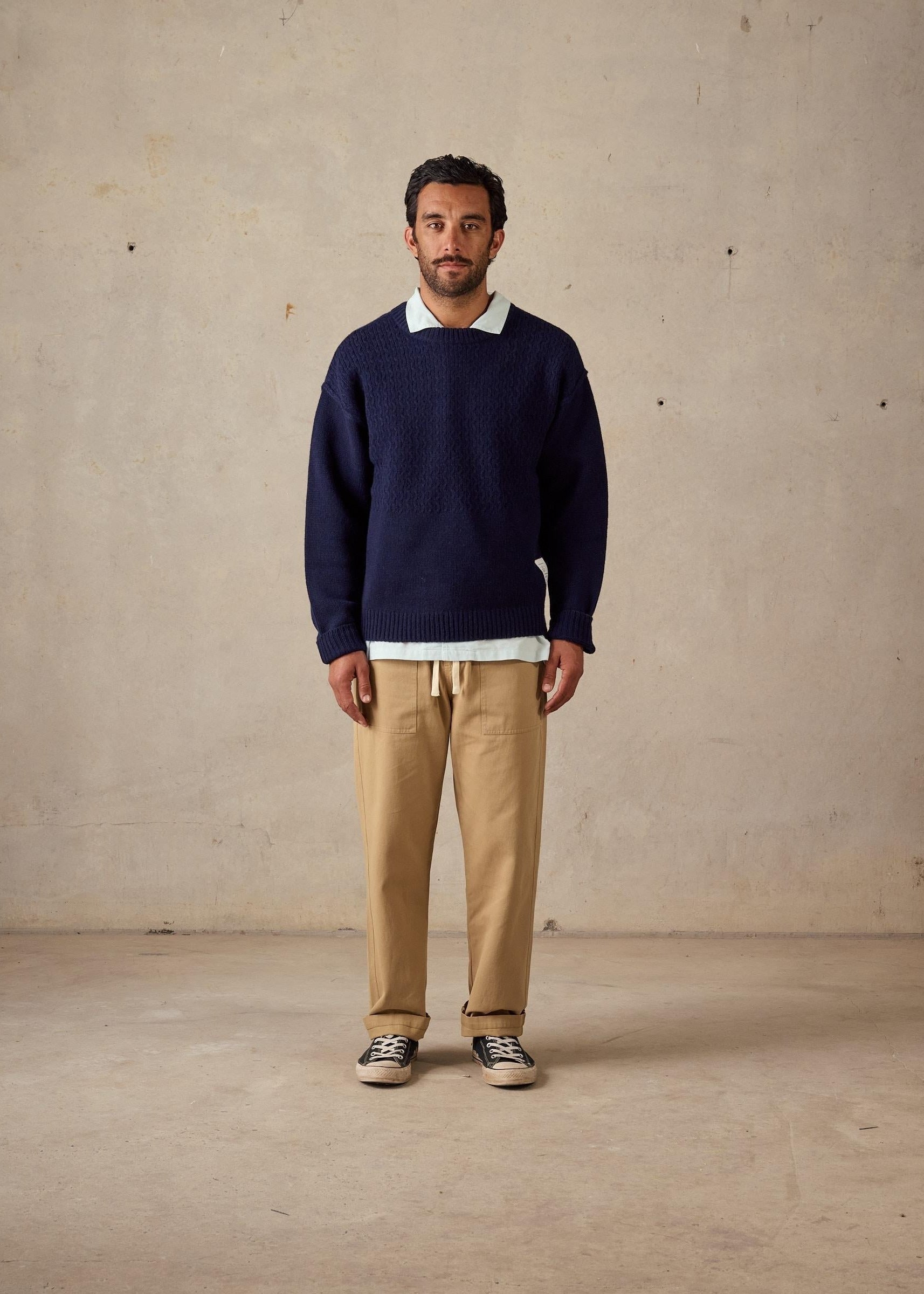 Twill Pants - Tan