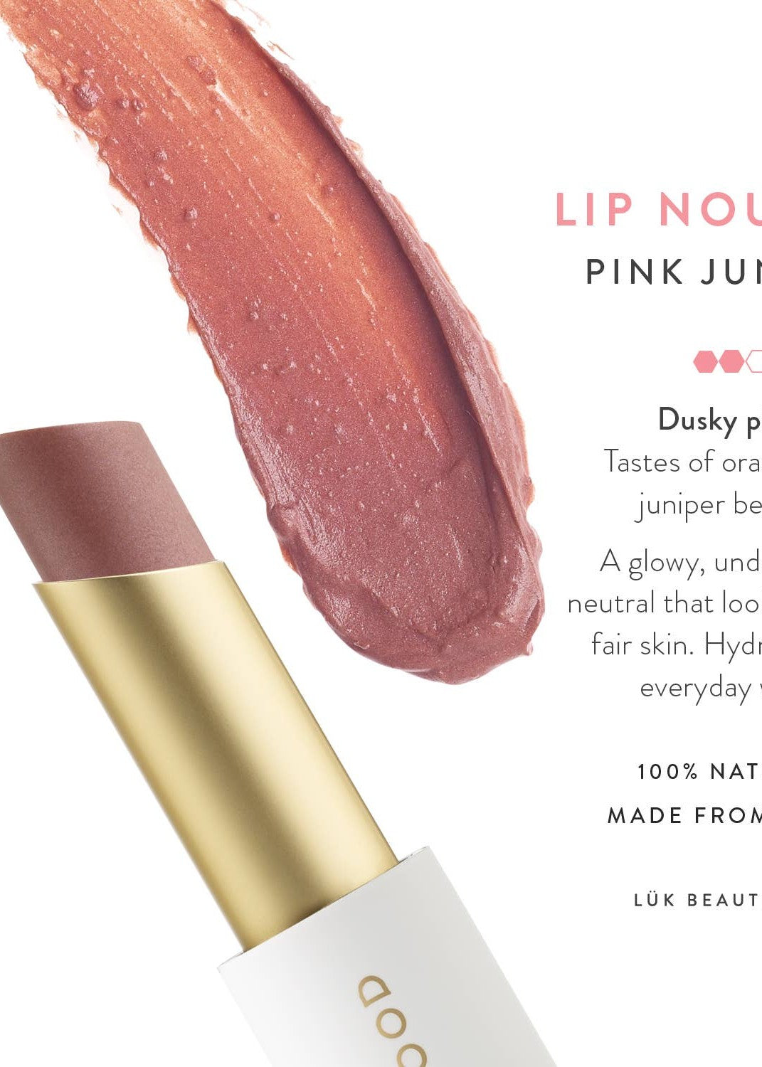 Lip Nourish Lipstick - Pink Juniper