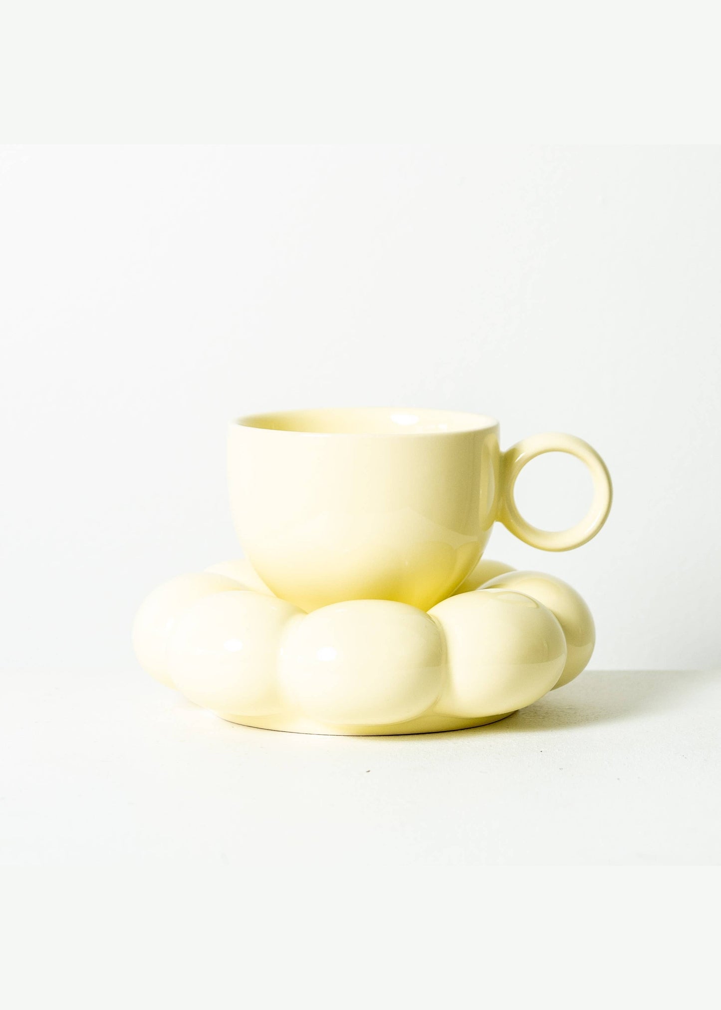 Lottie Mug and Saucer- Blue