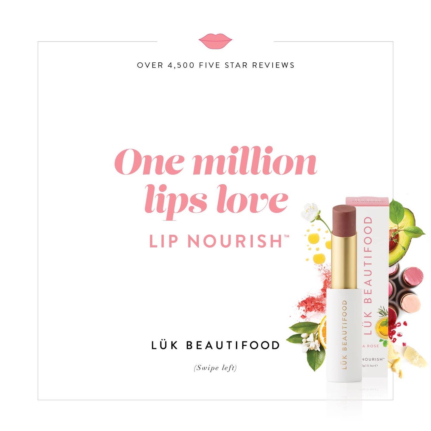 Lük Beautifood - Lip Nourish™ Lipstick - Nude Pink