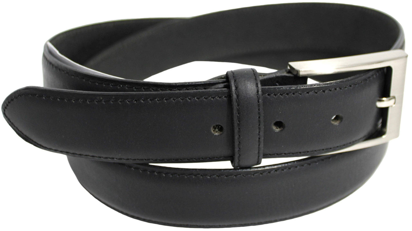 Genuine Leather Quality Men’s Belt Matte Finish - Black / 36 inch
