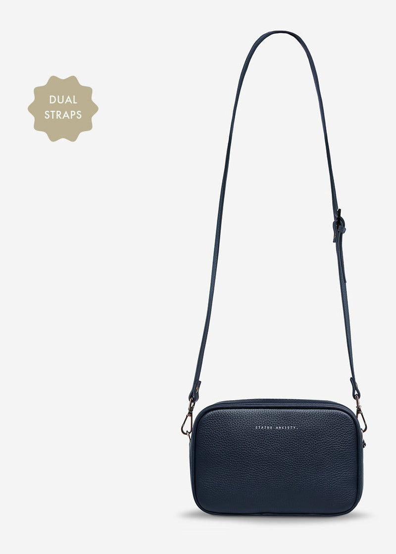 Plunder Bag With Dual Straps - Midnight Blue