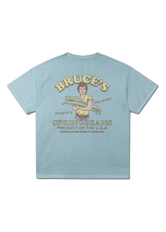 Spring Beans Tee - Aquatic