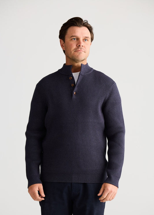 Jordan Knit - Navy Marle