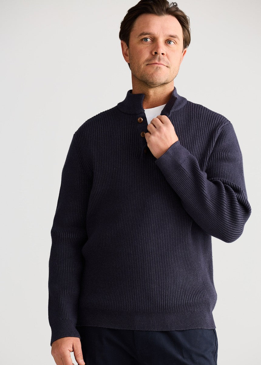 Jordan Knit - Navy Marle