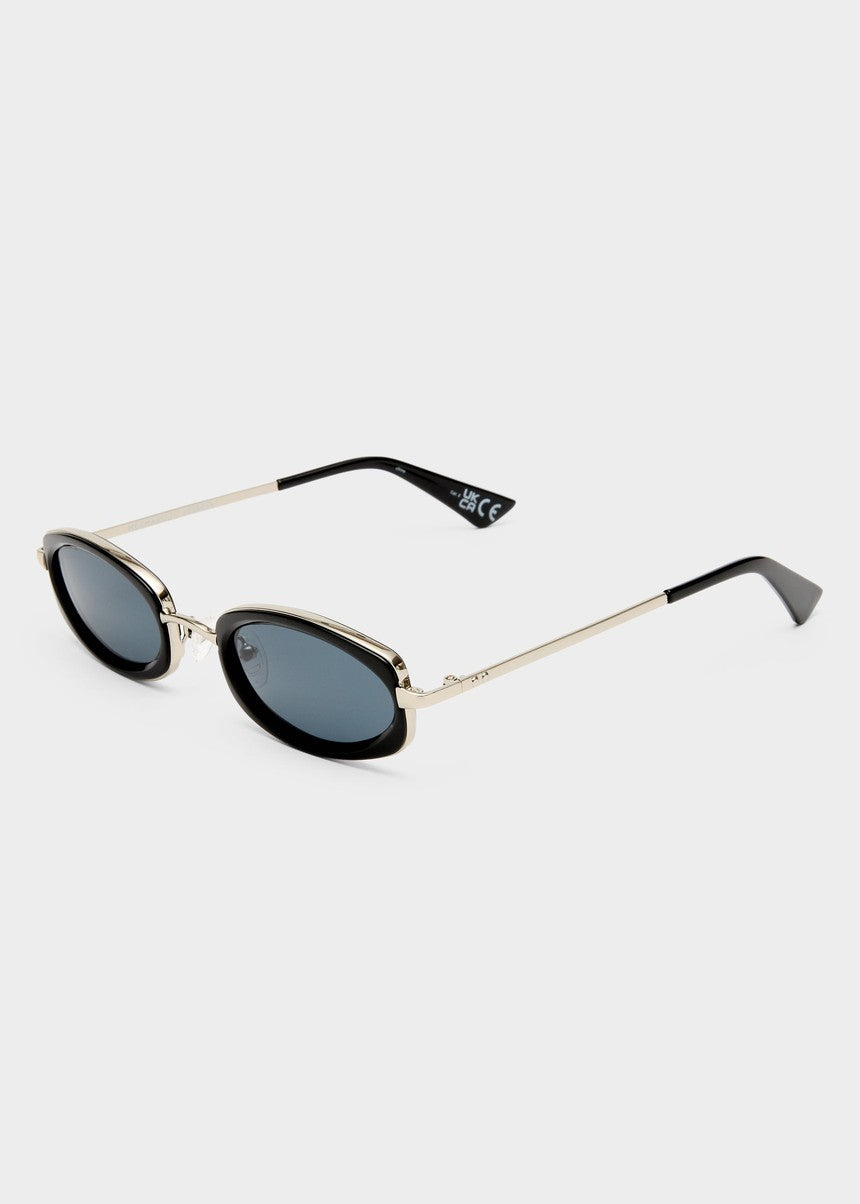 Mecharo Sunglasses - Silver / Black