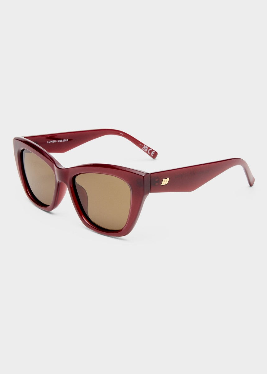 Lumen Sunglasses - Cranberry