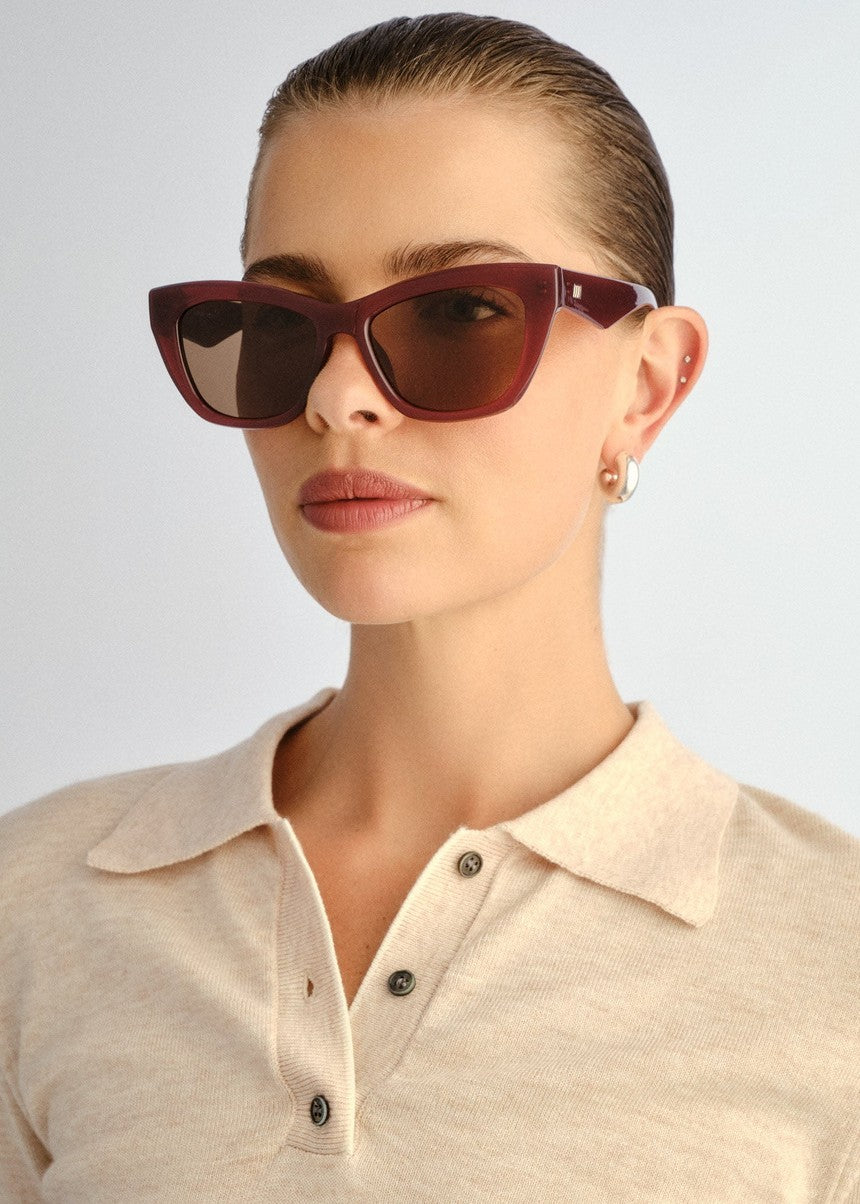 Lumen Sunglasses - Cranberry