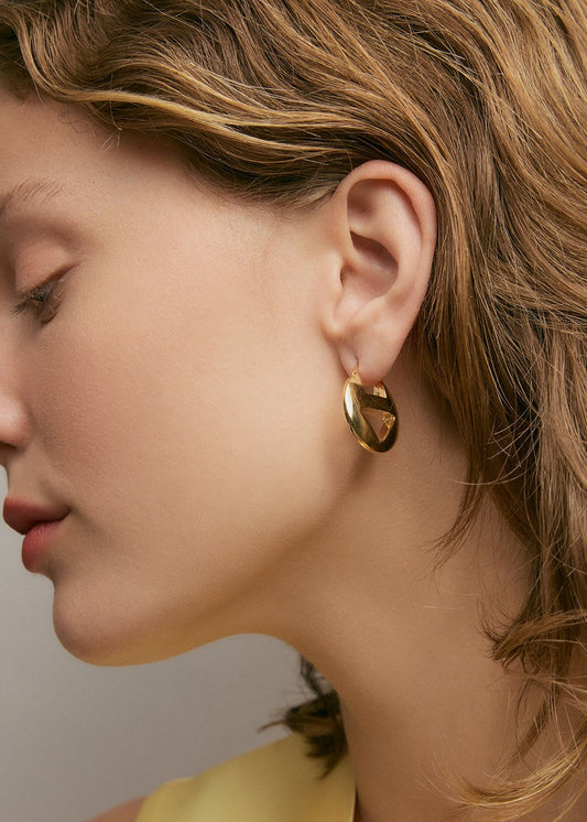 Julie Hoops - Gold