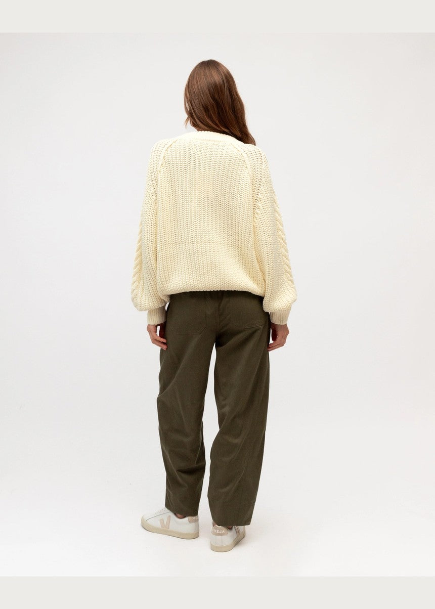 Lola Cable Knit - Cream