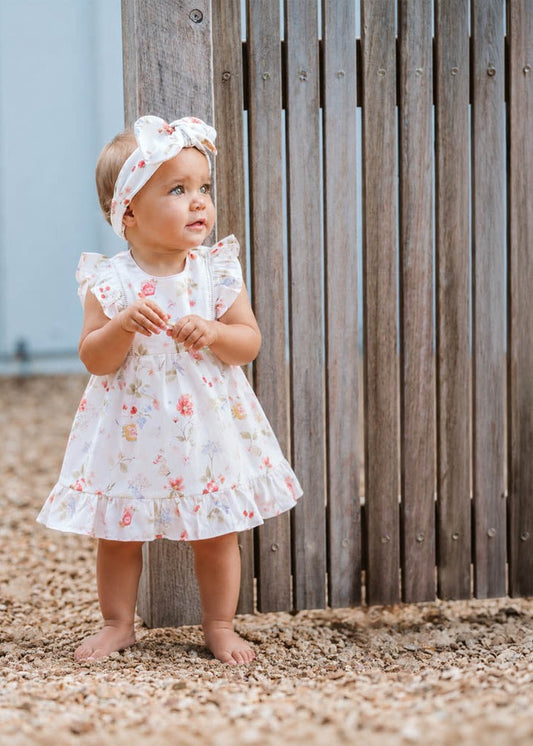 Poppy Overlay Dress - Poppy Print