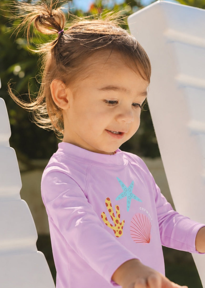 Baby Rash Vest - Sugar Shell