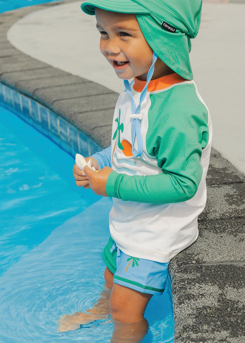 Baby Swim Short - Seaside Colourblock