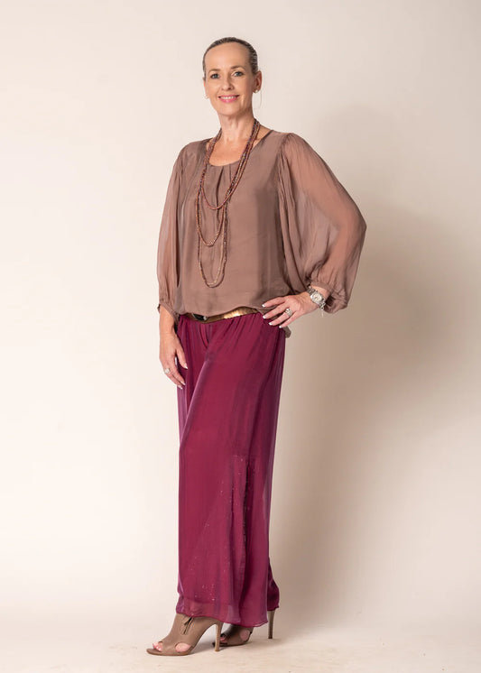 Eboni Silk Top - Milk Chocolate