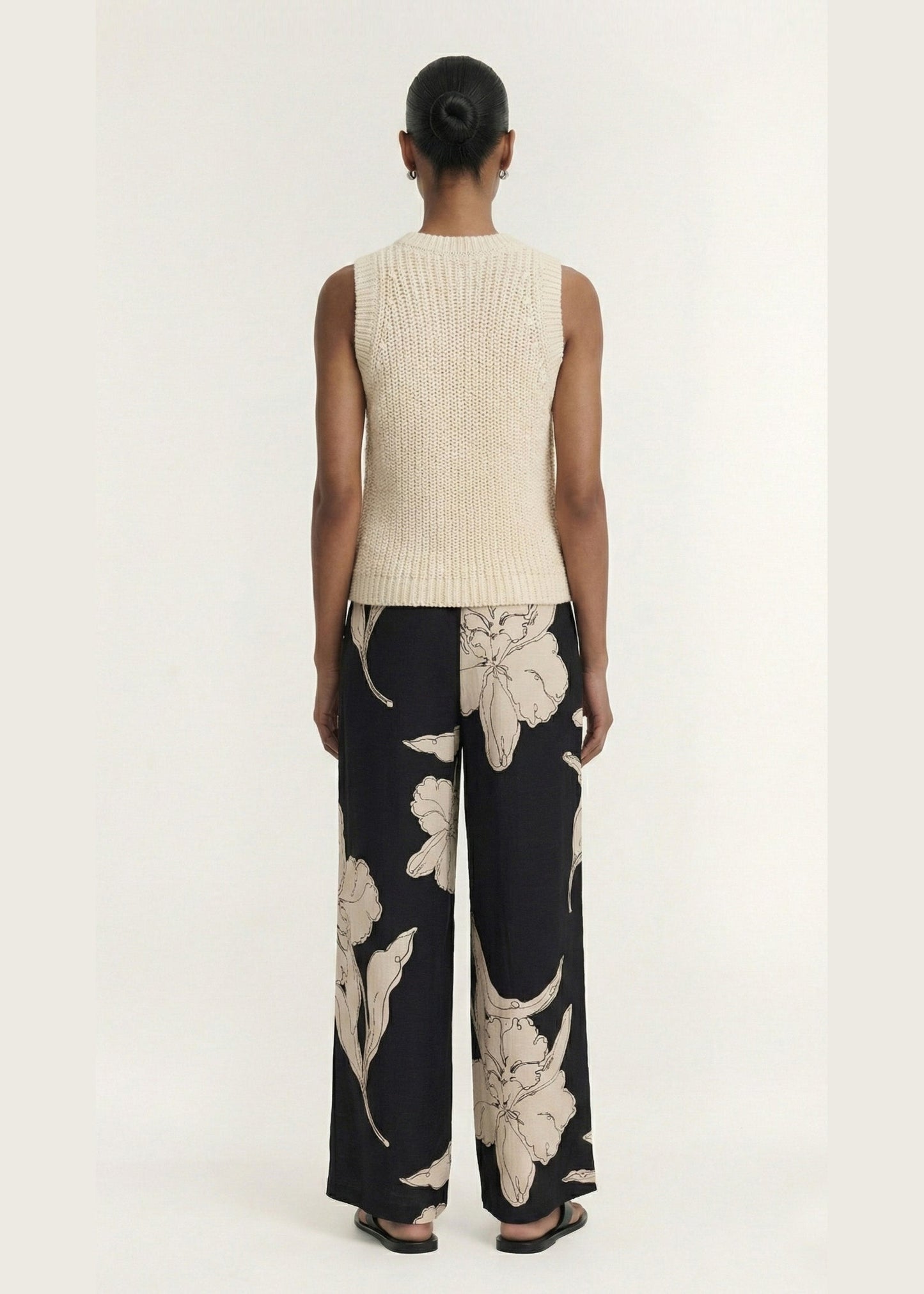 Cove Knit Tank - Natural Beige