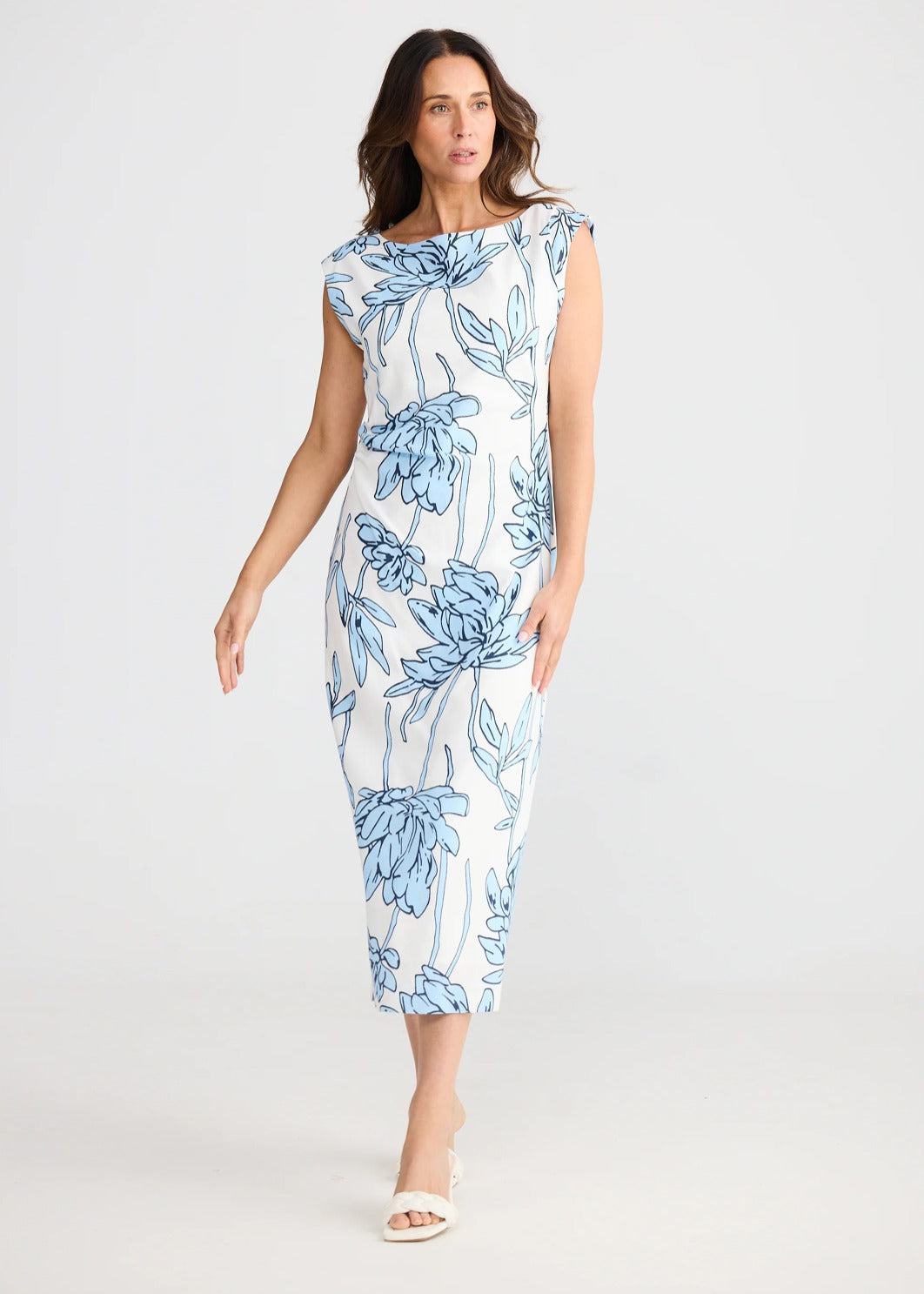 Allia Dress - Coastal Bloom