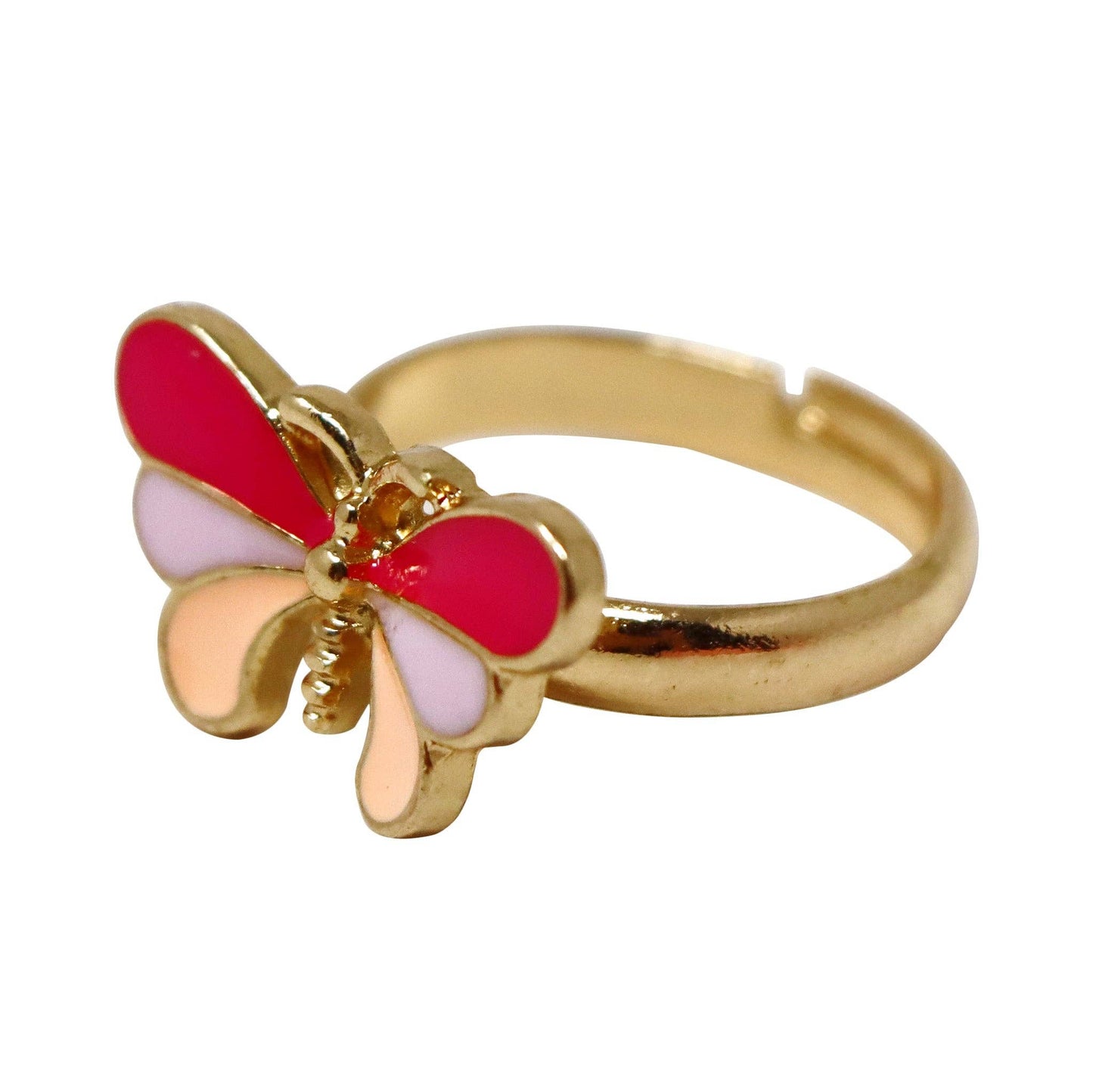 Pink Poppy - Rainbow Fantasy Rings - (Pack Size: 24)