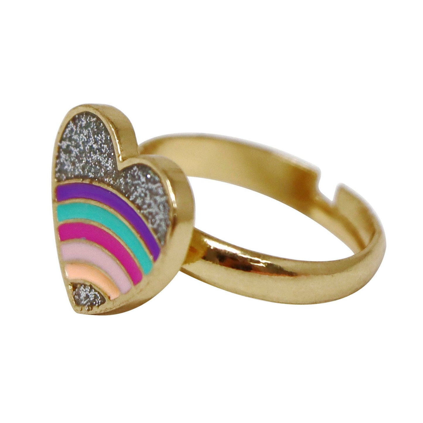 Pink Poppy - Rainbow Fantasy Rings - (Pack Size: 24)