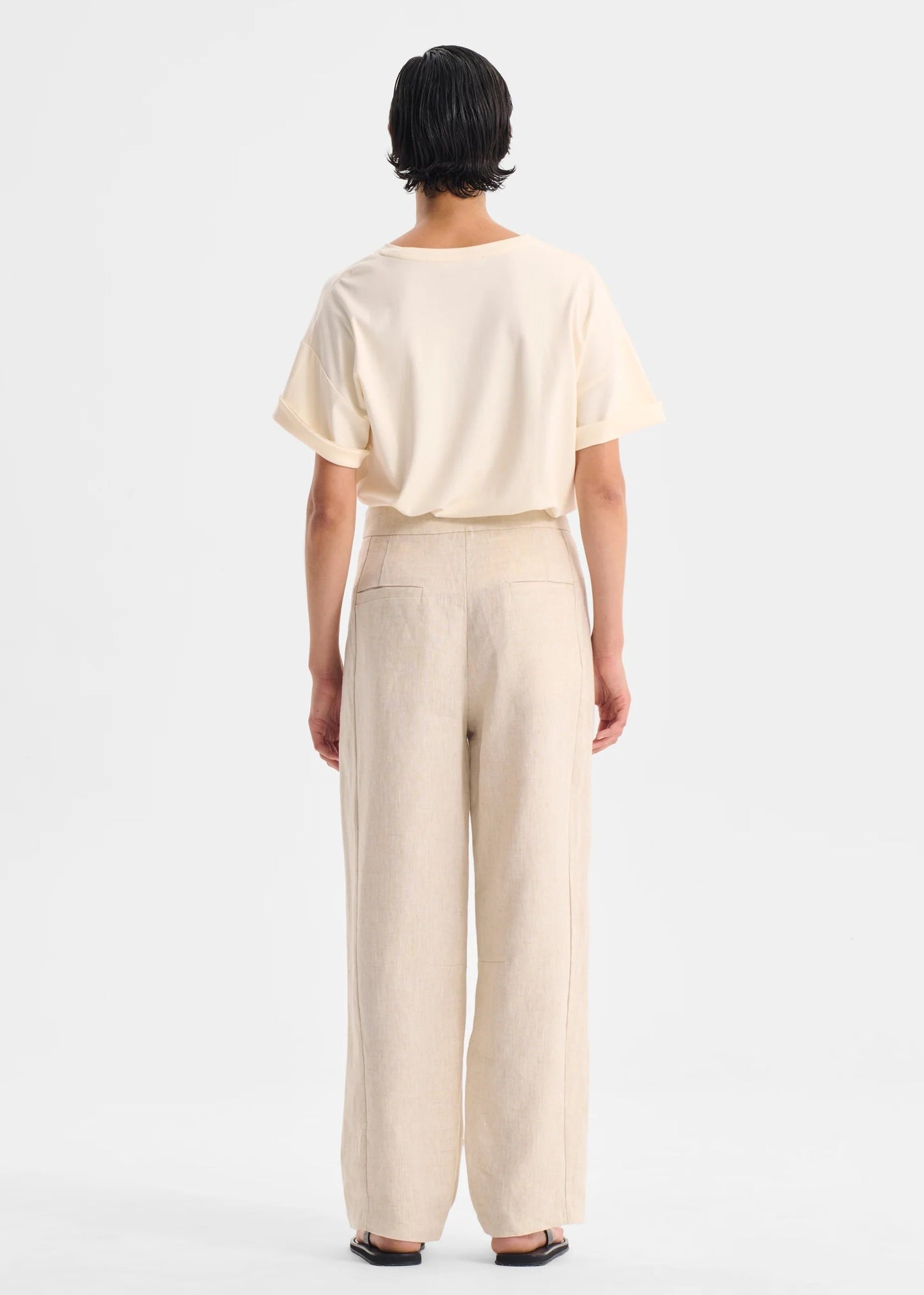 Jackson Linen Pant - Natural