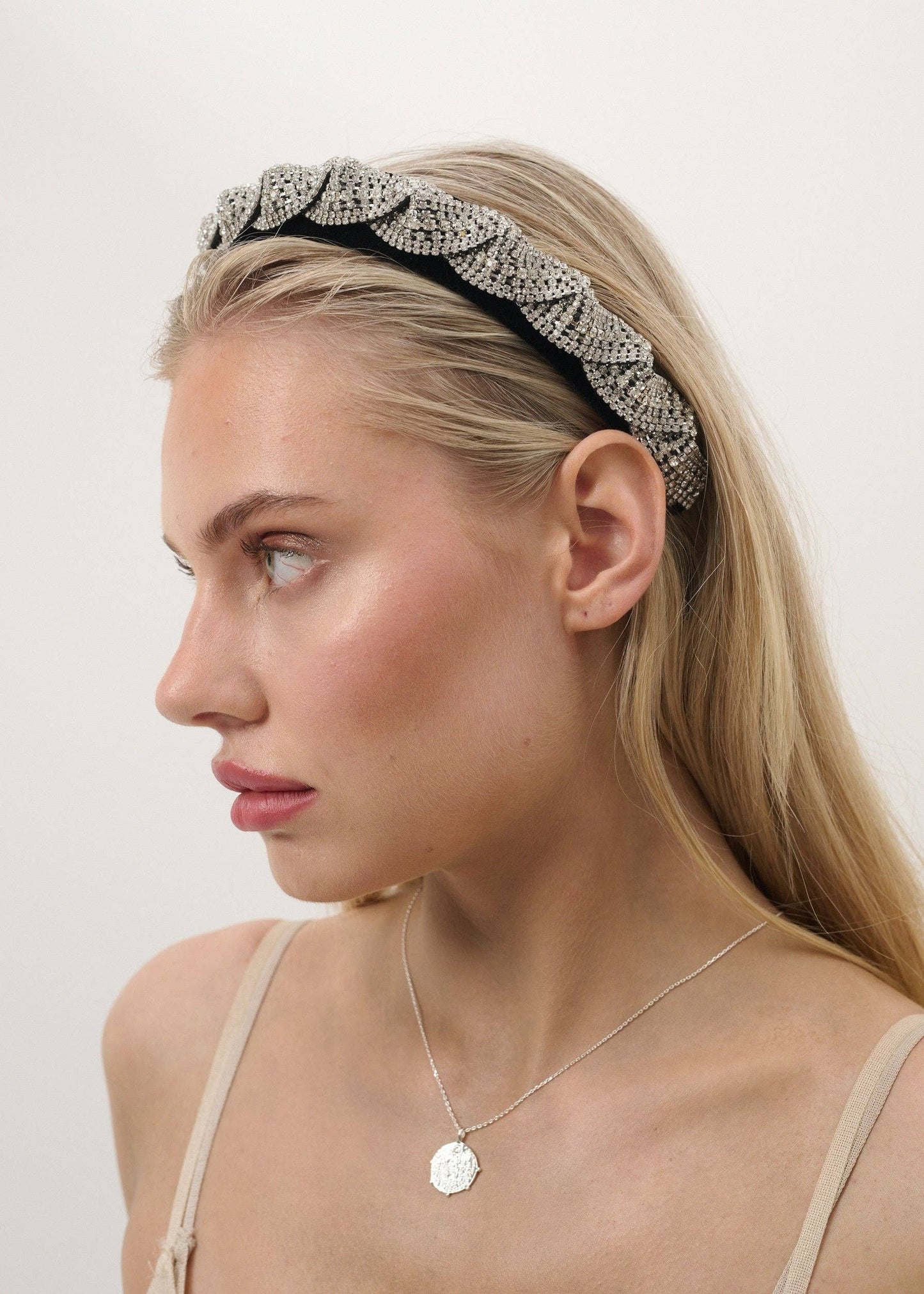 Angels Whisper Accessories - Twist Rhinestone Statement Headband