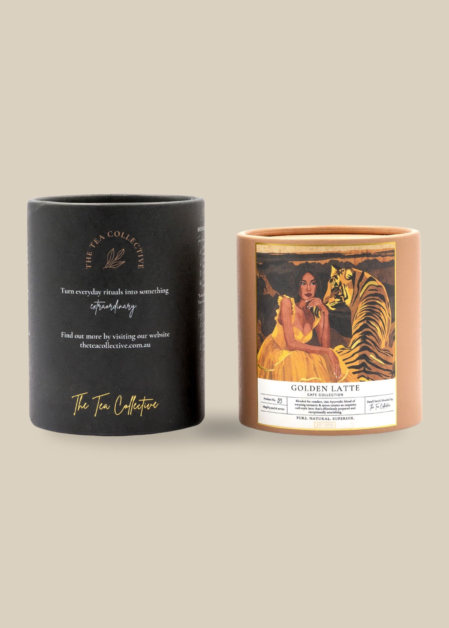Golden Latte Powder - Boutique Cylinder