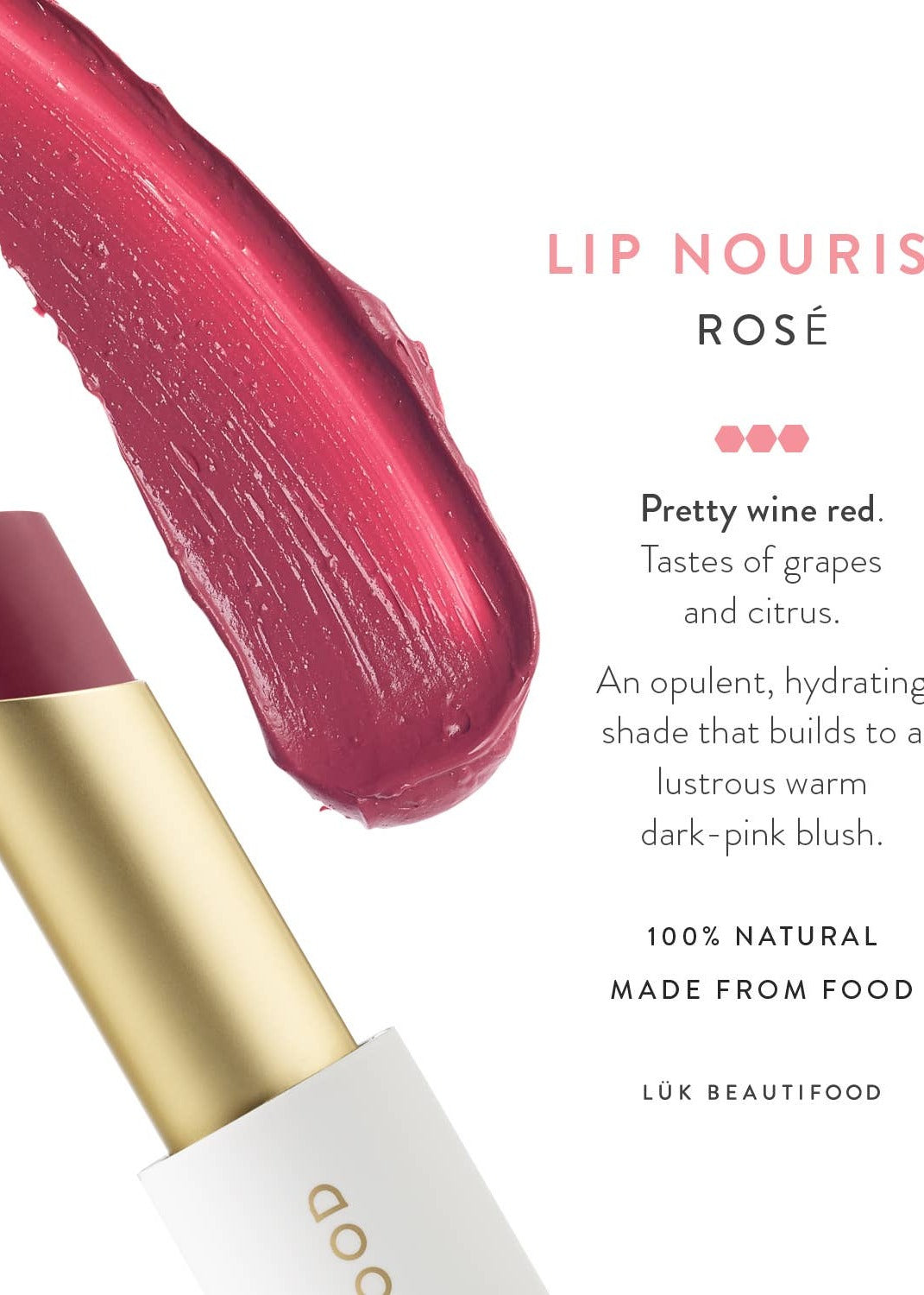 Lip Nourish Lipstick - Rosé