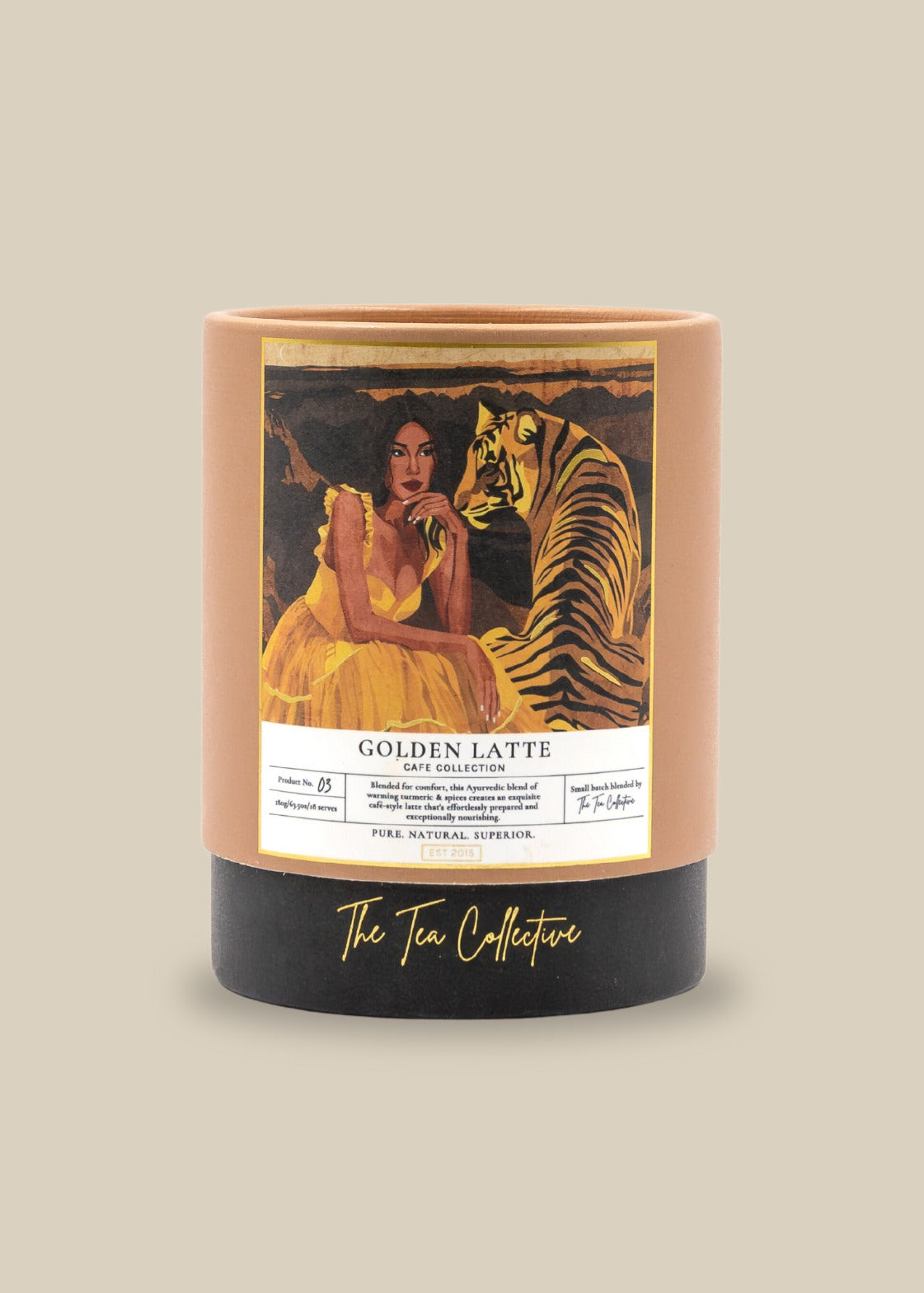 Golden Latte Powder - Boutique Cylinder