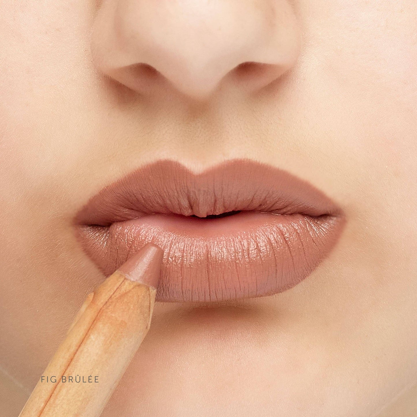 Luk Beautifood - Eco-luxe Lipstick Crayon in Fig Brûlée
