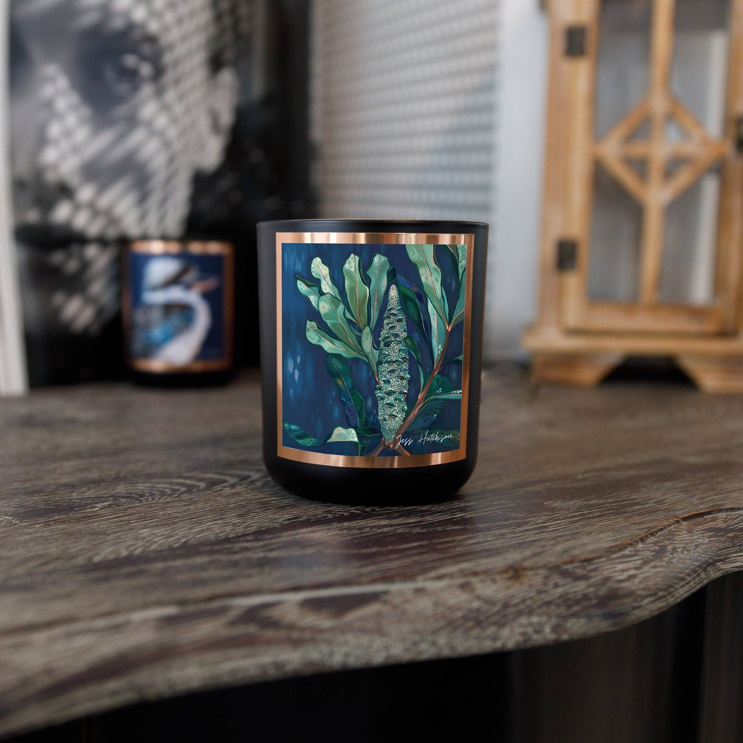 Australian artist soy candle | Native Honeysuckle | 50+hrs