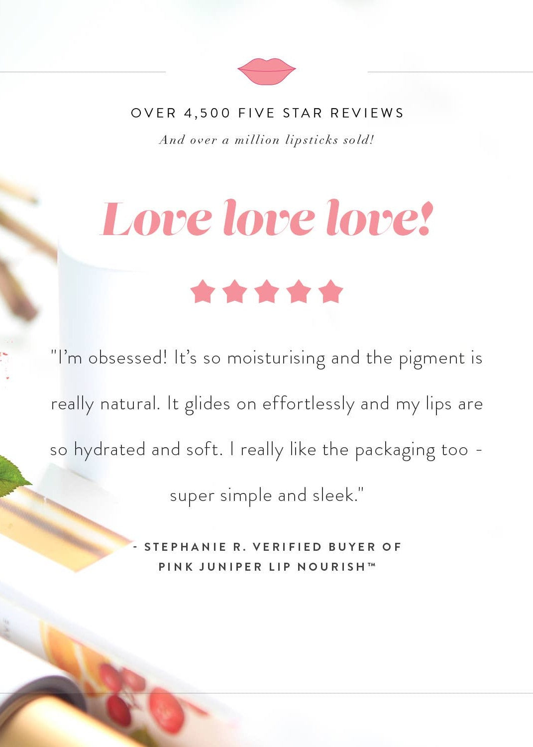 Lip Nourish Lipstick - Pink Juniper