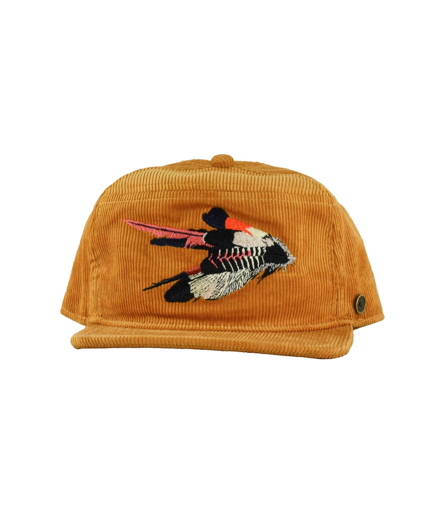 The Stash Cap Cockatoo Feathers - Mustard