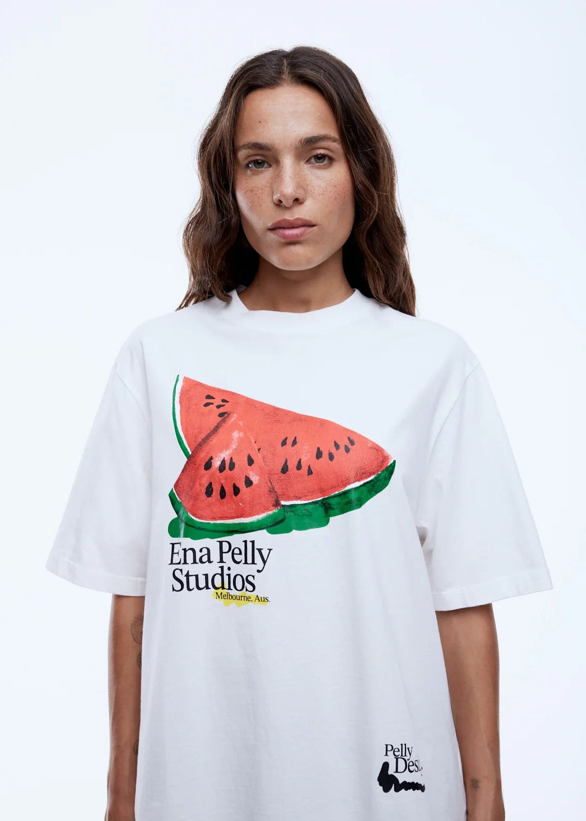 Watermelon Tee - Vintage White