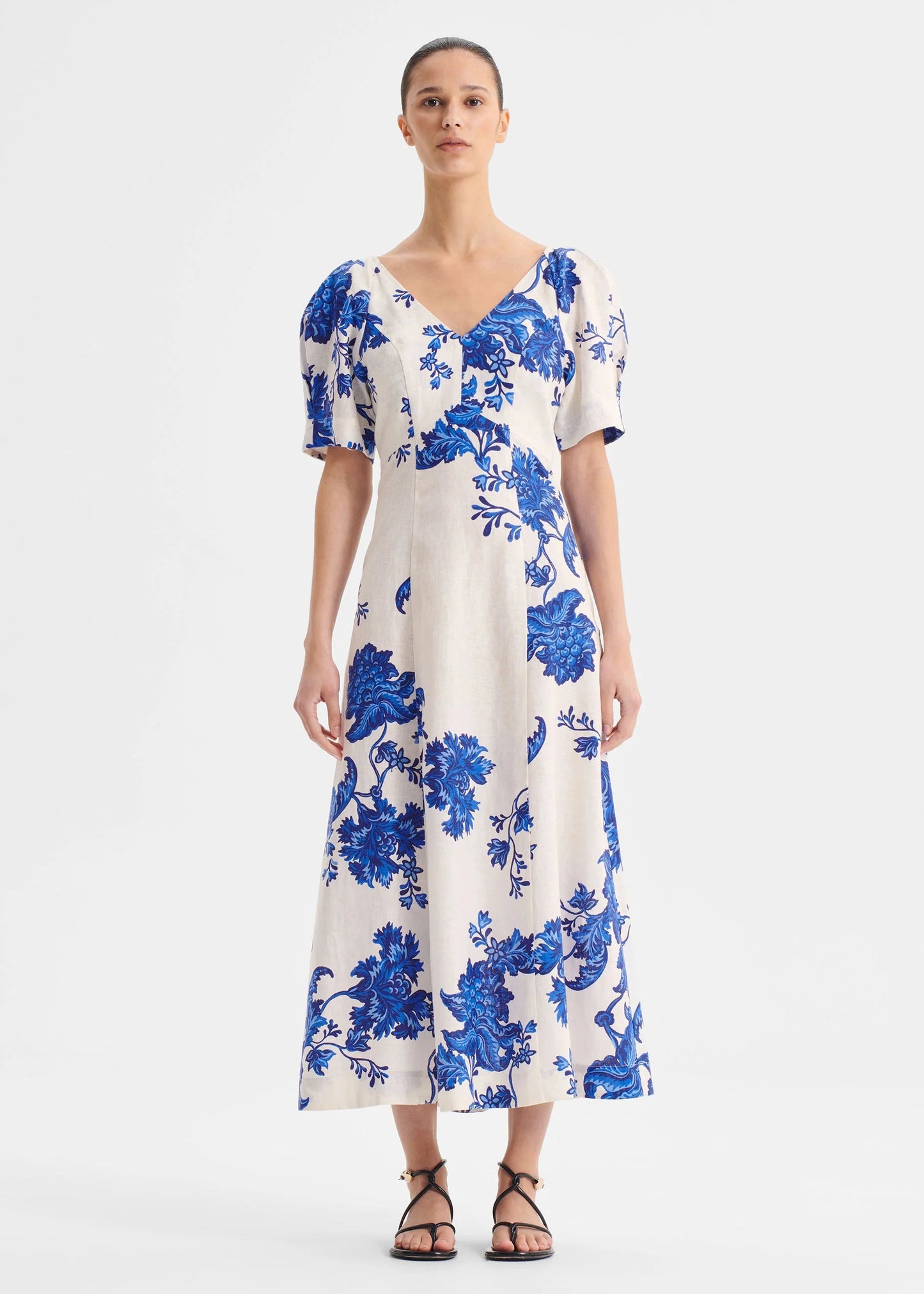 Bonita Linen Dress - Print