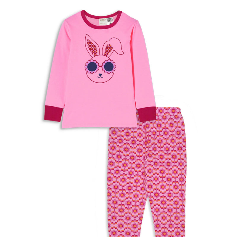 Sunny Bunny PJ's - Pink Candy