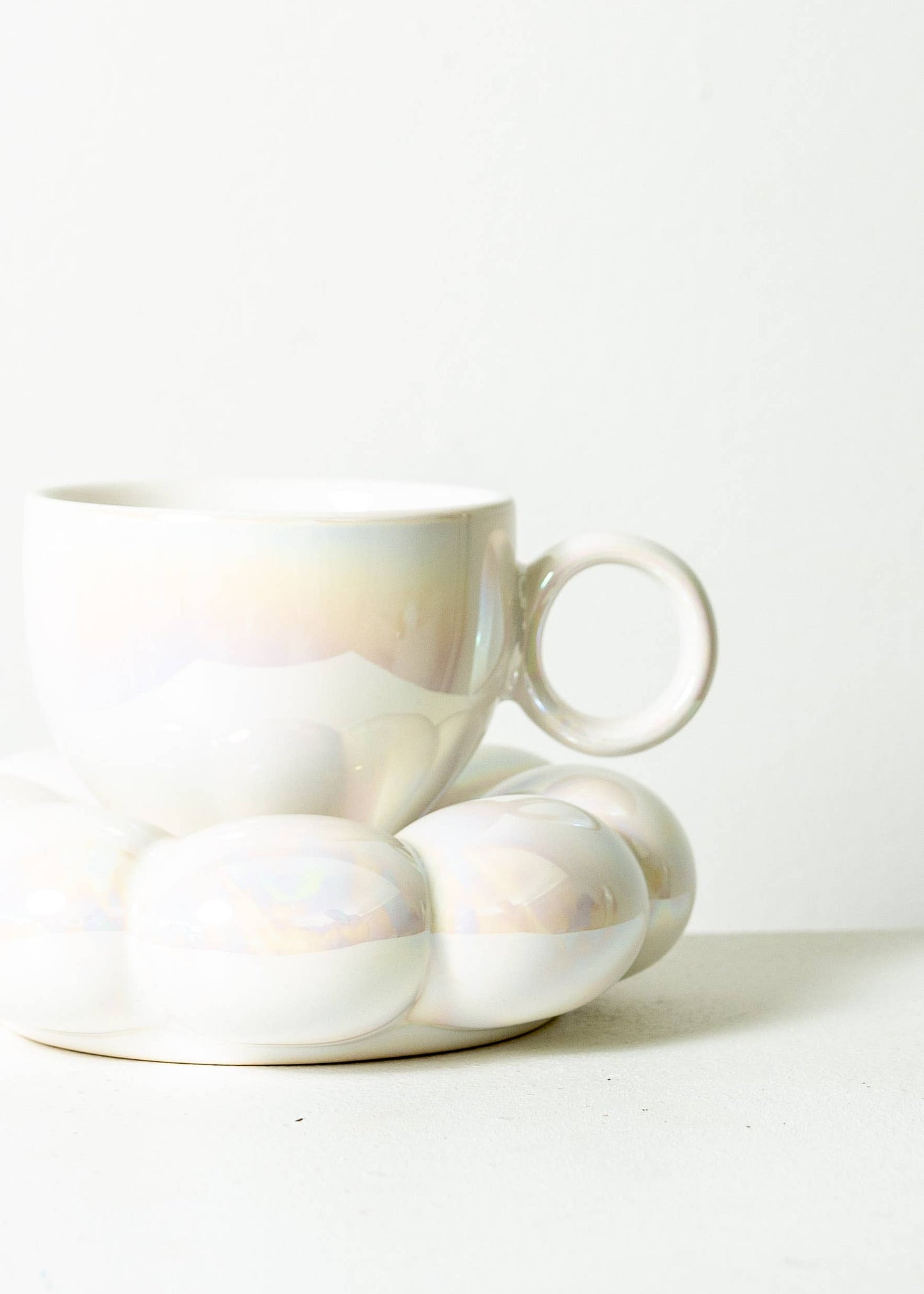 Lottie Mug and Saucer- Blue