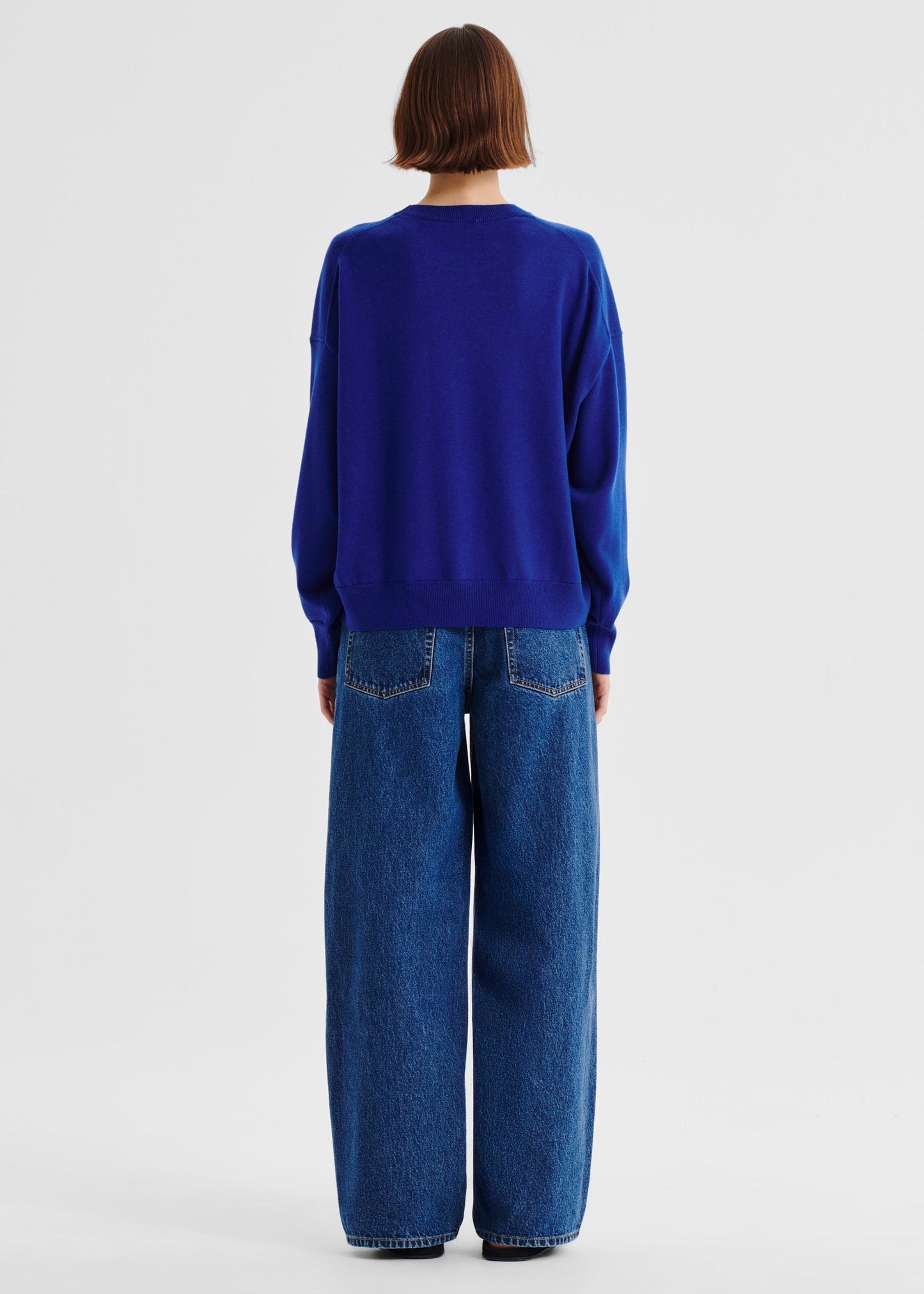 Payton Round Neck Merino Knit Pullover