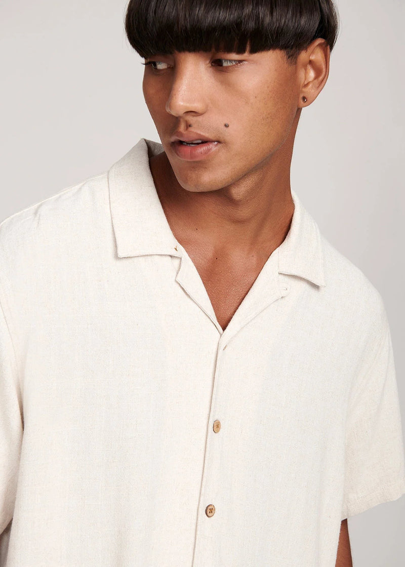 Ernie Resort Shirt - Oatmeal