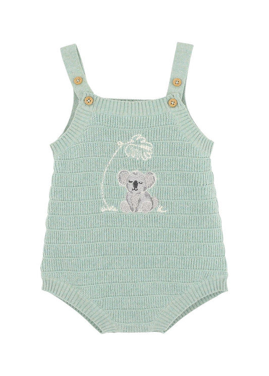 Ivan Organic knitted Koala Bodysuit