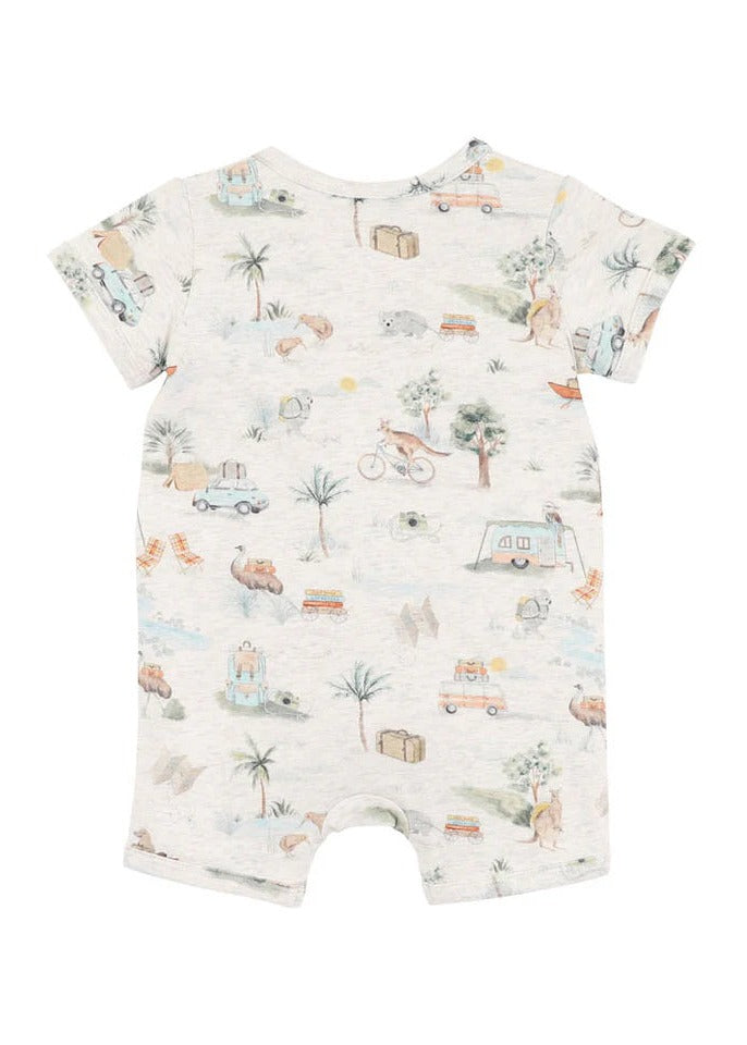Ivan SS Zipsuit - Ivan Print