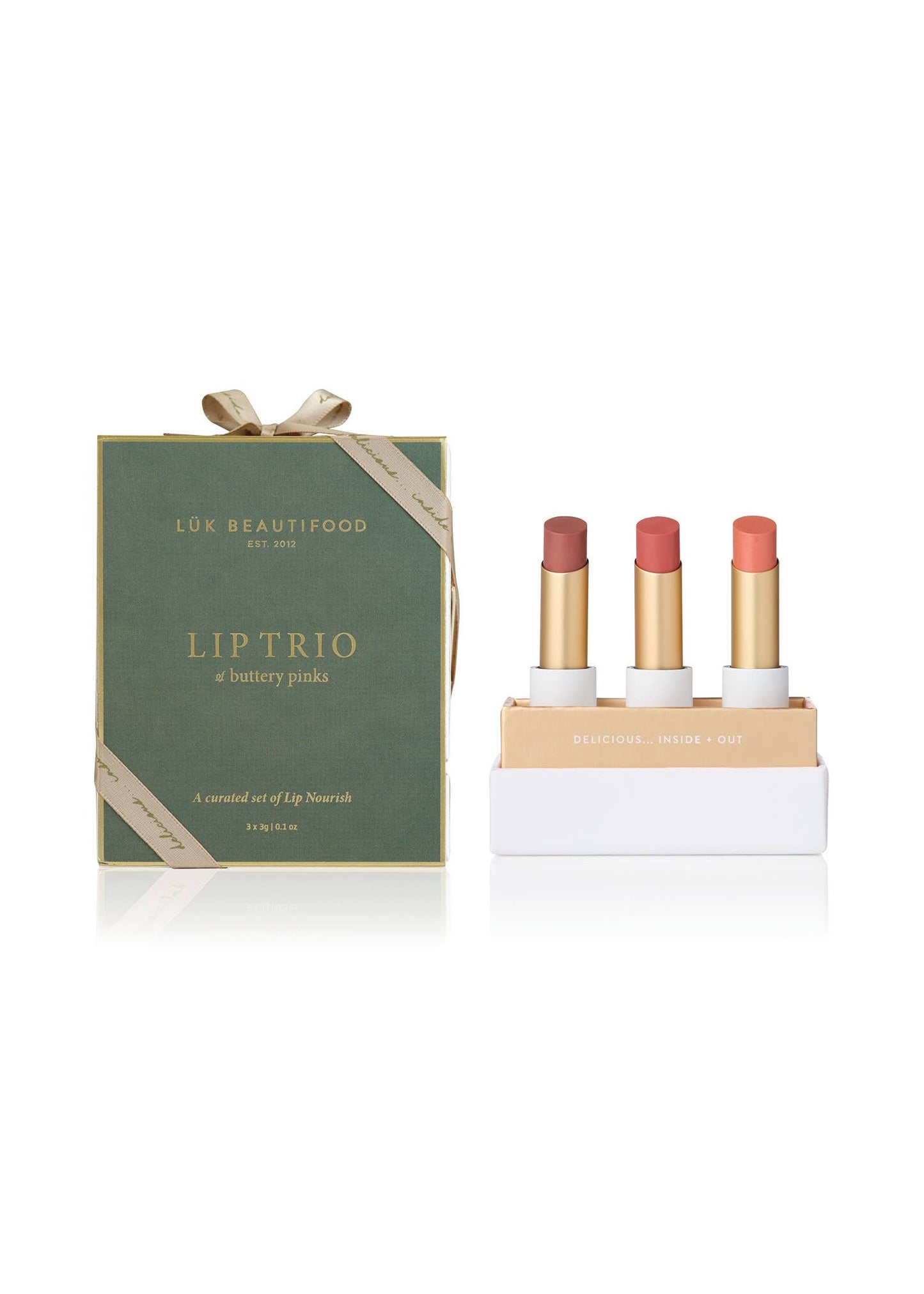 Lip Trio - Buttery Pinks Sheer Lipstick