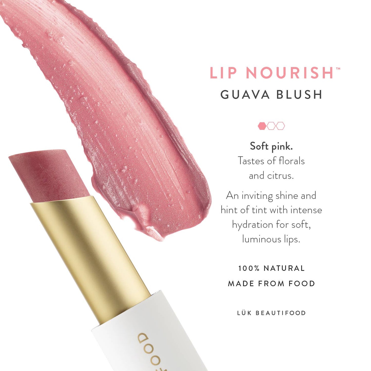 Lip Nourish Lipstick - Guava Blush