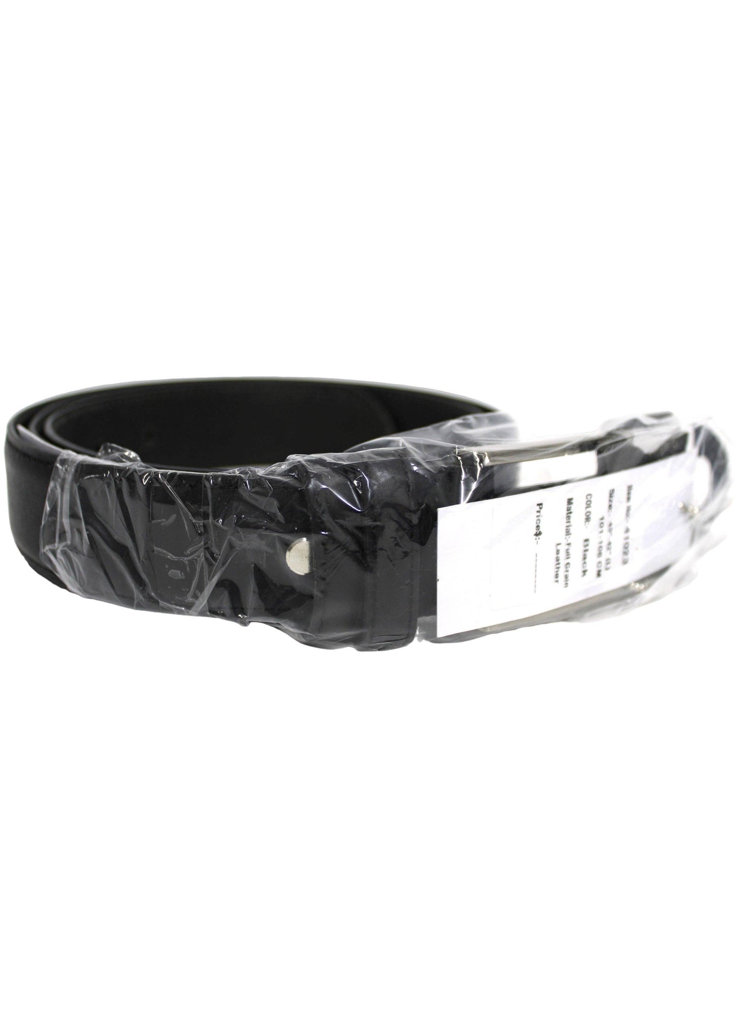 Genuine Leather Quality Men’s Belt - Black 34 Inches