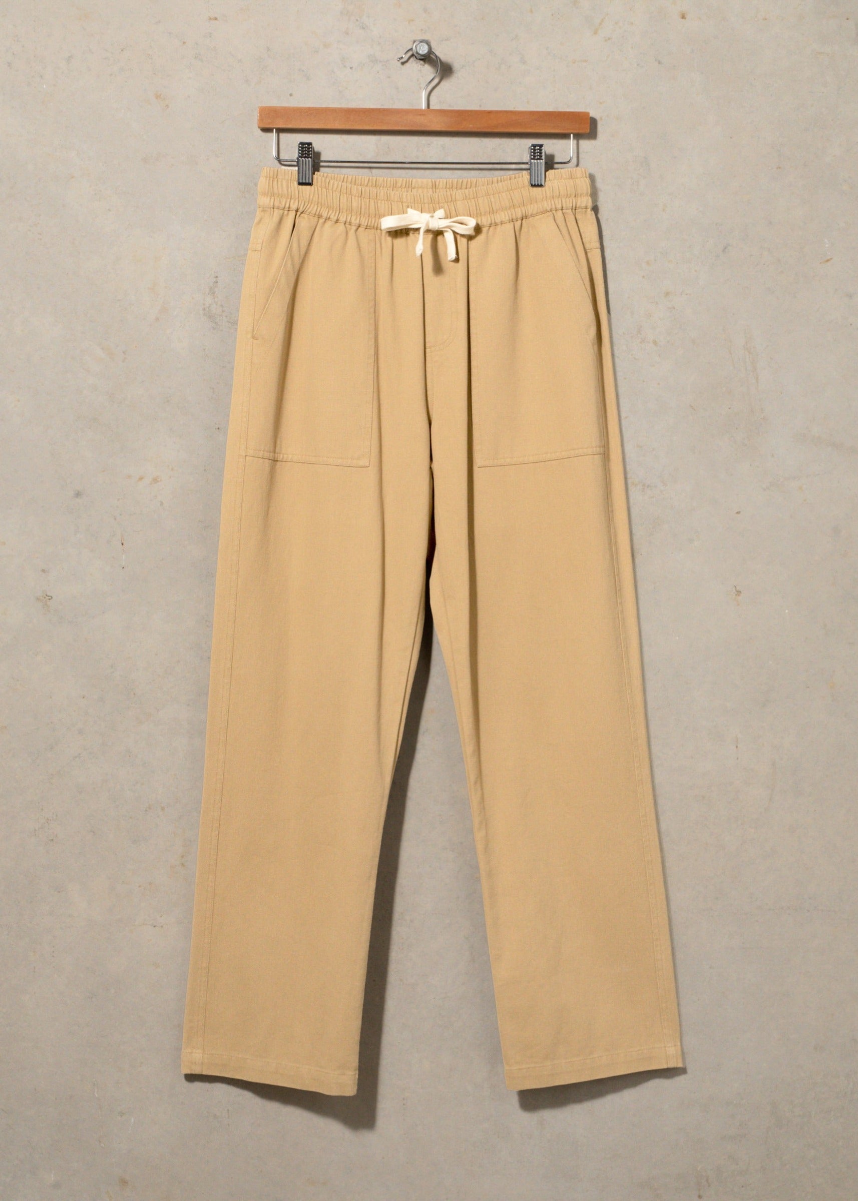 Twill Pants - Tan