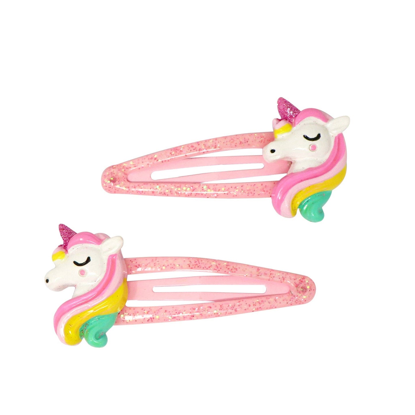 Pink Poppy - Dreamy Unicorn Hair Clips - (Pack Size: 6)