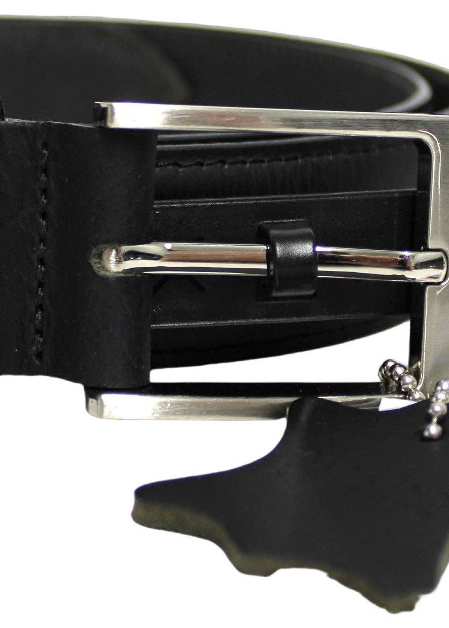 Genuine Leather Quality Men’s Belt - Black 34 Inches